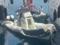 Bodrum’da marinada demirli lastik botta patlama