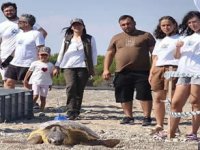 Antalya’da İnci ile Mercan törenle denize uğurlandı