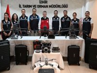 İzmir’de denizde kaçak avcılara drone’lu su altı takibi
