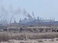 Dimya’ta tanker yangınlarının arkasından kamikaze İHA çıktı!