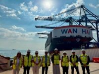 Wan Hai 901’in ilk seferi Türkiye’ye