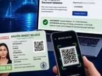 Amatör Denizci Belgelerinde QR kod dönemi başladı