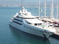 125 milyon dolarlık megayat Fethiye'de 5,5 milyon TL'lik yakıt aldı