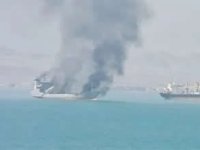 İran Hürmüz’de bir petrol tankerini daha vurdu