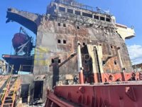 Novorossiysk’de Türk sahipli gemi vuruldu, mühendis kayıp