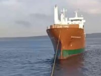 Çanakkale Boğazı’nda kargo gemisi arıza yaptı