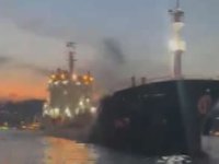 İstanbul Boğazı'nda korku dolu anlar!