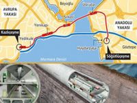 Avrasya tüneli kazı çalışmalarında en derin noktaya ulaşıldı