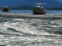 Bafa Gölü tekneyle kontrol altında tutuluyor