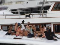 Ünlü şarkıcı Lady Gaga'nın İstanbul Boğazı turu