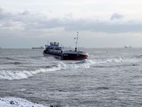 Samsun'da karaya oturan gemi halen kurtarılamadı
