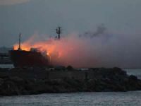 İskenderun'da yanan gemi söküme gidecek