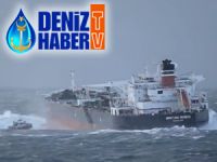 Ağır deniz şartlarında görevini yapan kılavuz kaptanlar