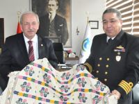 Komutan Geçim'den, Başkan Albayrak'a nezaket ziyareti