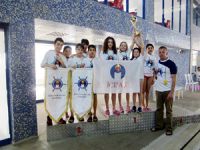 "18 Mart Deniz Zaferi Kupası”nı İÇDAŞ yüzücüleri kaldırdı