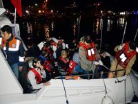 Bodrum'da 33 kaçak boğulmaktan son anda kurtarıldı