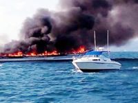 Yolcu feribotunda yangın çıktı, 120 kişi ölümden döndü