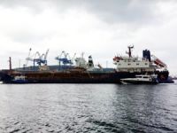 Panama bayraklı yük gemisine Aliağa açıklarında kaçak yakıt operasyonu yapıldı
