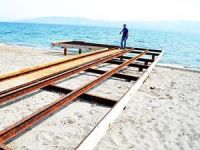 Bodrum’da deniz suyu çekildi, halk panikledi