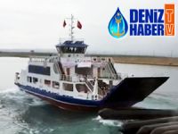 M/F Şahinbey arabalı feribotu suyla buluştu!