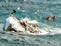 Cafer Dede Gemisi Atlas Okyanusu'nda iki yatçıyı kurtardı