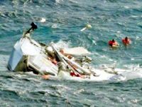 Cafer Dede Gemisi Atlas Okyanusu'nda iki yatçıyı kurtardı