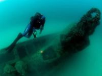 Hitler'in batık denizaltısı, balık ağlarından temizlendi