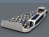 İstinye - Çubuklu arasında çalışacak yeni arabalı vapurlar geliyor