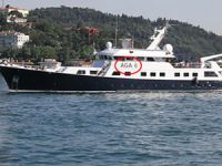 Ali Ağaoğlu 'Aga6' adlı lüks yatıyla Boğaz'da turladı