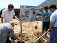 Caretta carettalar için uyarı panoları dikilmeye başladı