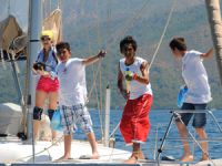 Dünya çocukları özgürlüğe yelken açtı