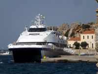 Yeşil Marmaris’in Leros seferleri adada büyük sevinç yarattı