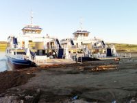 M/F Göbeklitepe ve M/F Karagül feribotları iskele olmadığı için çalıştırılamıyor