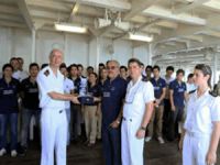 Piri Reis Üniversitesi Gemisi Girne Limanı'na demirledi