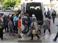 İtalya'ya gitmek için Kızkalesi sahilinde bekleyen 58 Suriyeli mülteci yakalandı