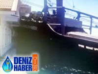 Majed And Randy'nin Ethem Pertev Yalısı'na çarpma görüntülerine DenizHaber.TV ulaştı