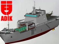 ADİK Tersanesi Amfibi gemi TCG Bayraktar'ı 3 Ekim'de denize indiriyor