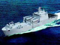 ADİK Tersanesi, TCG Bayraktar Amfibisi suya indiriyor