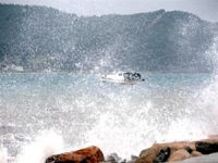Fırtına yüzünden Çanakkale'de feribot seferlerinde iptaller var