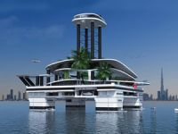 Yüzen yapay ada Kokomo Ailand görenleri şaşırttı