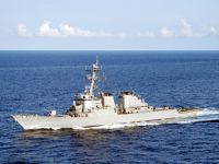 ABD savaş gemisi USS Donald Cook Larnaka'ya demirledi