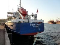 Aliağa'da gemide 7 bin 55 litre kaçak motorin ele geçirildi