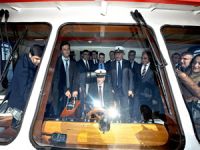 Karakaya Barajı'nda gezi teknesi hizmete girdi