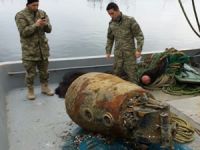 Sarıyer açıklarında balıkçılar balık yerine Osmanlı mayını tuttu