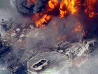 Hazar Denizi'nde Socar'ın petrol platformunda yangın çıktı