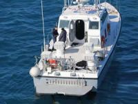 Karaya oturan Yunanistan sahil güvenlik botu kurtarıldı