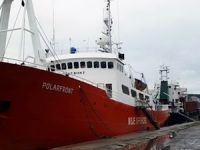 Samsun Limanı'na demirleyen Polar Front adlı geminin kaptanı intihar etti