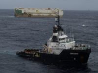 Modern Express isimli Ro-Ro gemisi Biskay'da 70 Derece yan yattı