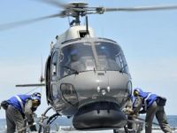 Ege Denizi'nde Yunanistan Deniz Kuvvetleri'ne ait helikopter düştü