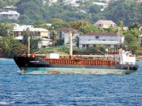 Mersin Limanı'ndan hareket ettiği belirtilen silah yüklü gemi Girit'e çekildi